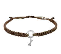 GRAV Macrame Double Ezüst 925 Karkötő