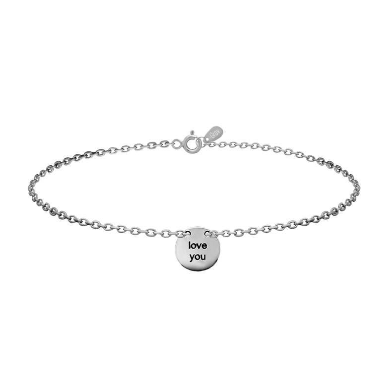 GRAV Love You Ezüst 925 Karkötő