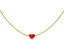 GRAV Terra Heart Arany 14K Nyaklánc