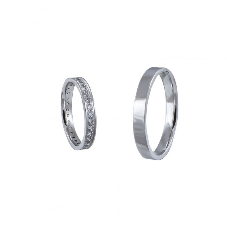 Wedding Arany 14k Karikagyűrű