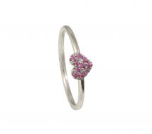 Grav Pink Zafír Arany 14K Gyűrű