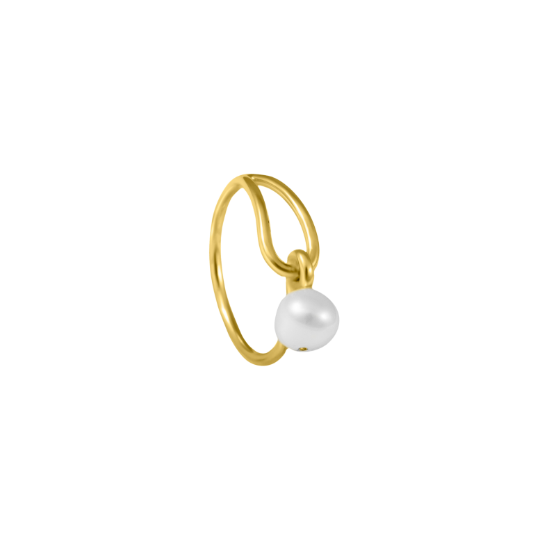 GRAV Pearl Drop ARANY 14K Gyűrű