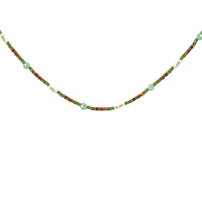 GRAV Verona Pearl Ásvány Ezüst 925 Nyaklánc