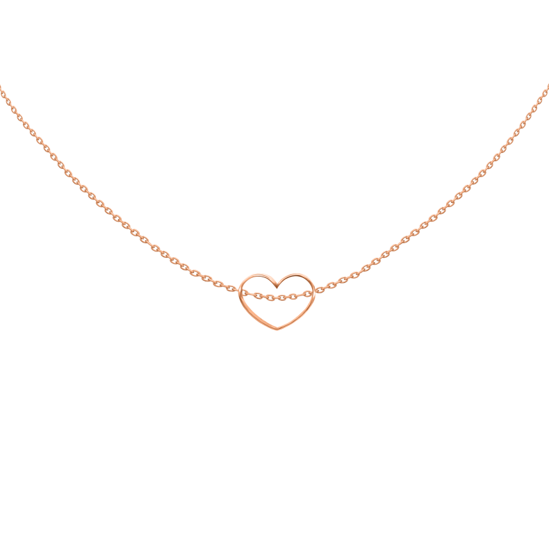 GRAV Daisy Heart Arany 14K Nyaklánc