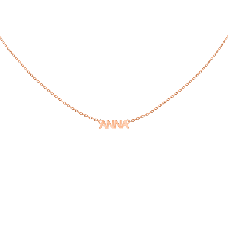 GRAV My Name Arany 14K Nyaklánc