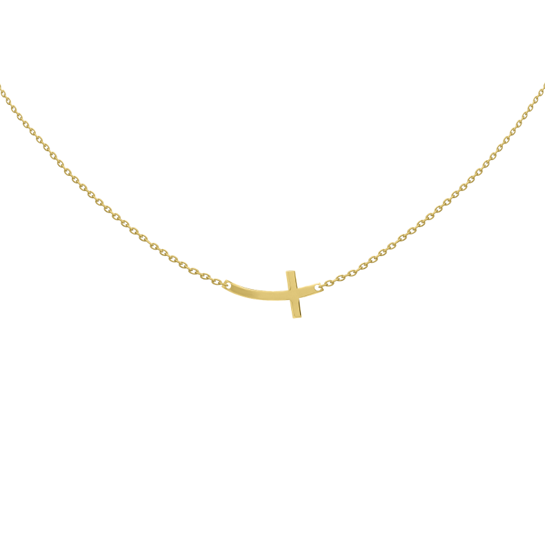 GRAV Cross Arany 14K Nyaklánc