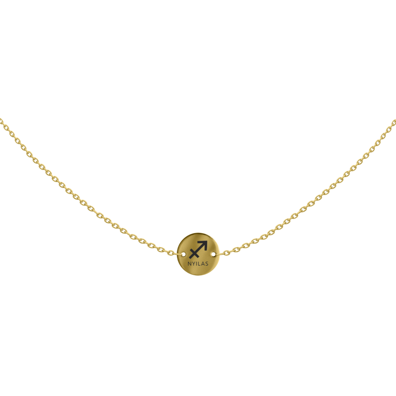 Grav Horoscope Arany 14K Nyaklánc