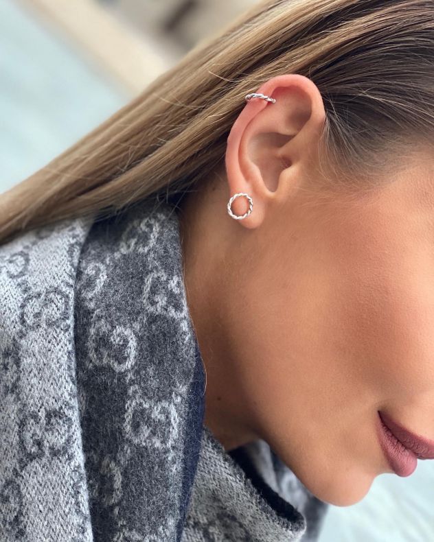 Grav Nolita Ezüst 925 Fülgyűrű