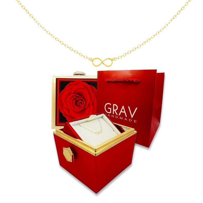 GRAV Eternal Rose Arany 14K Nyaklánc