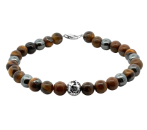 GRAV Tiger's Eye 4 Ezüst 925 Karkötő