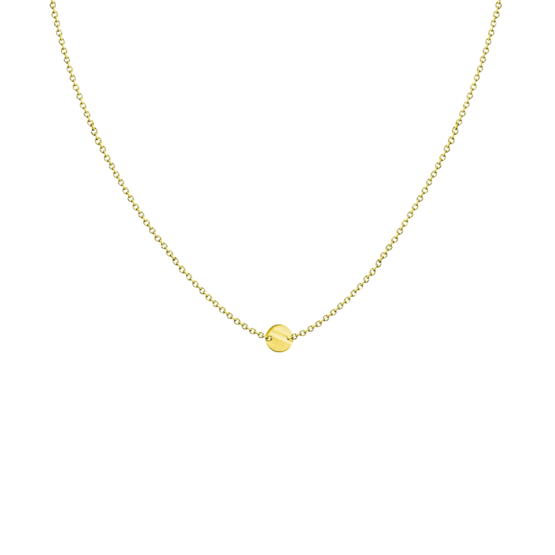 Grav Circle Baby Arany 14K Nyaklánc