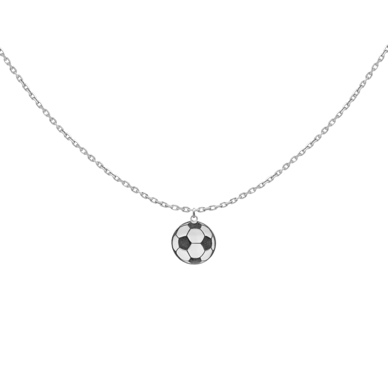 GRAV Football Ezüst 925 Férfi Nyaklánc