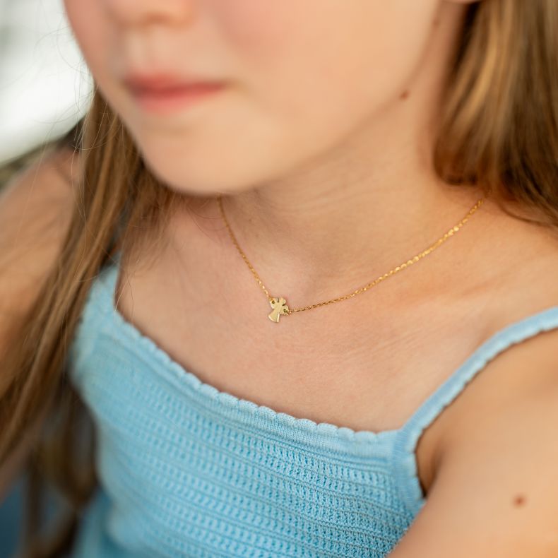 Grav Angel Baby Arany 14K Nyaklánc
