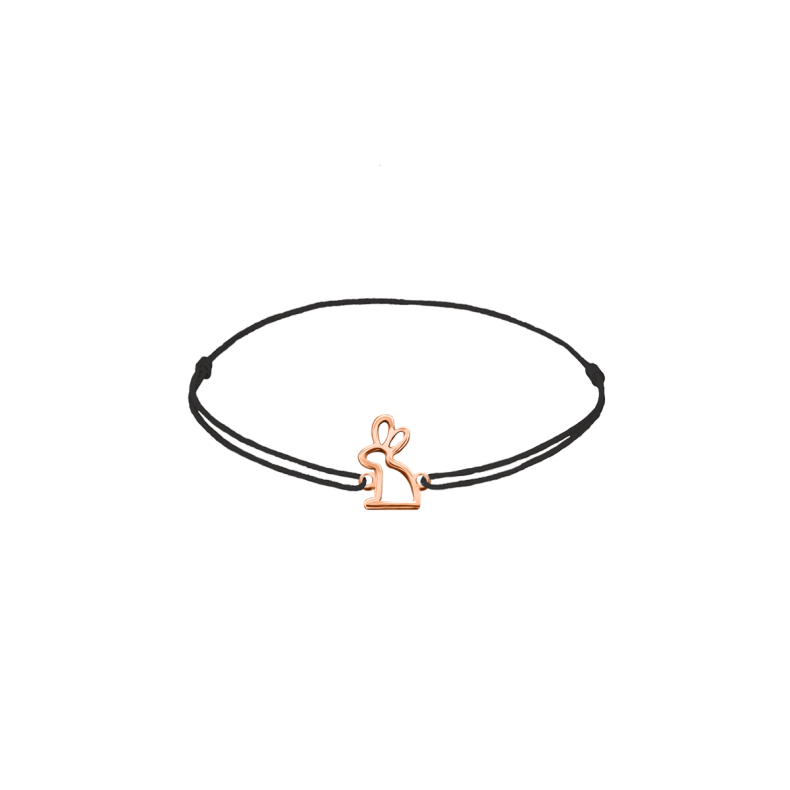 GRAV Bunny Contour Baby Arany 14K Fonalas Karkötő