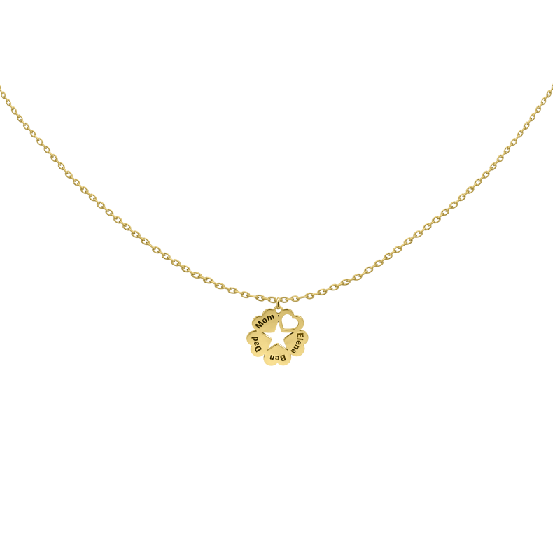 GRAV My Hearts Arany 14K Nyaklánc