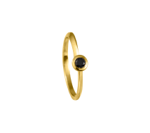 Grav Dark Diamant Button Arany 14K Gyűrű