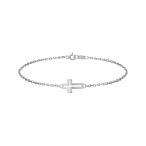 GRAV Cross Contour Ezüst 925 Karkötő