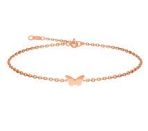 Grav Butterfly Arany 14K Bokalánc