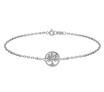 Grav Tree Of Life Ezüst Karkötő