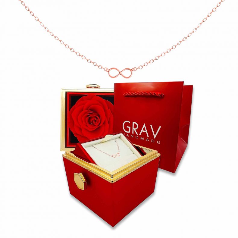 GRAV Eternal Rose Arany 14K Nyaklánc