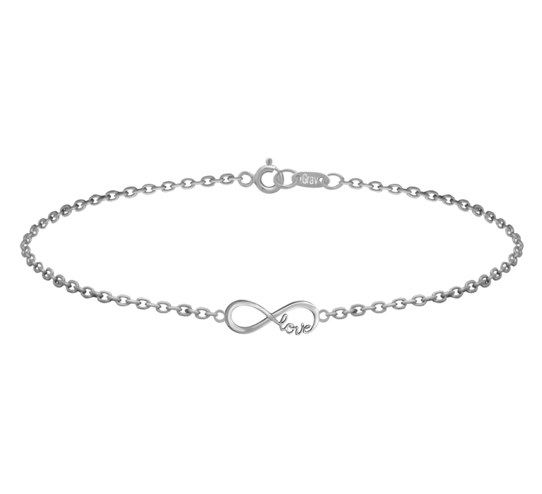 Grav Infinity Love Ezüst 925 Karkötő