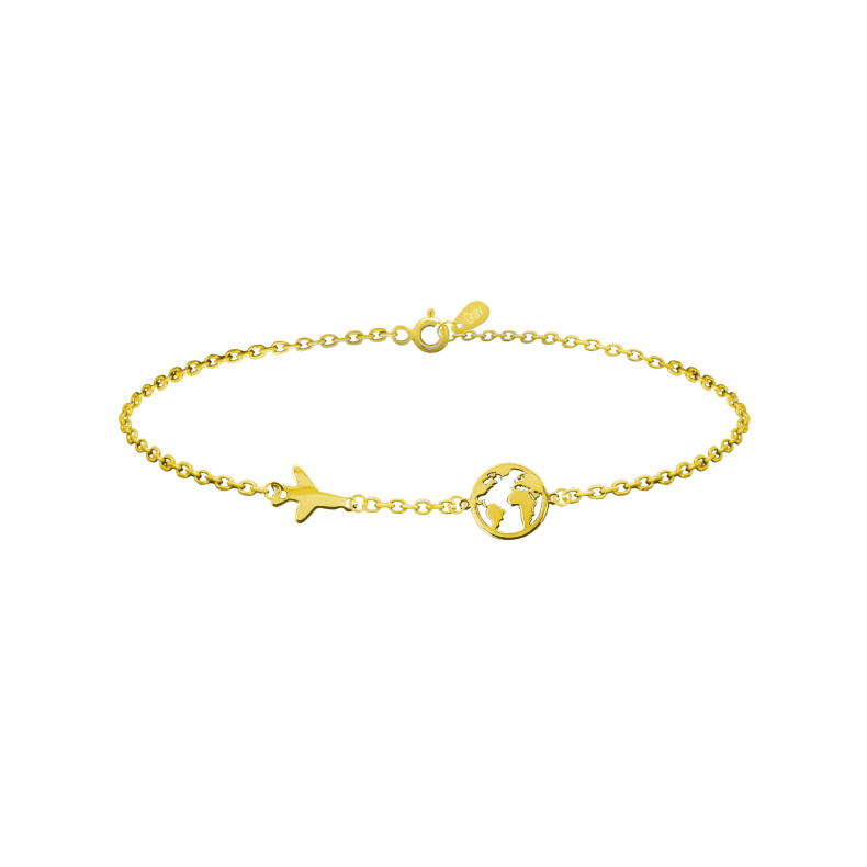 GRAV Voyage Arany 14K Karkötő