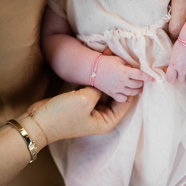 GRAV Baby Heart Ezüst 925 Fonalas Karkötő