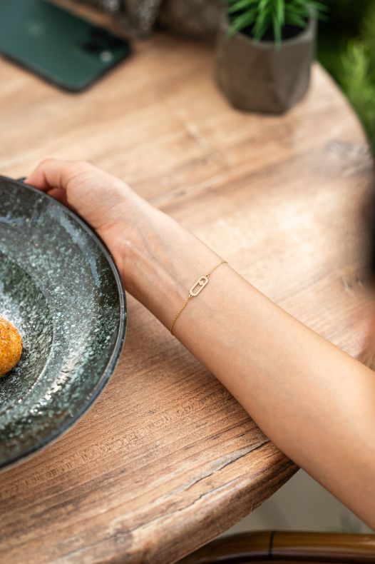 GRAV Clasp For Her Arany 14K Karkötő