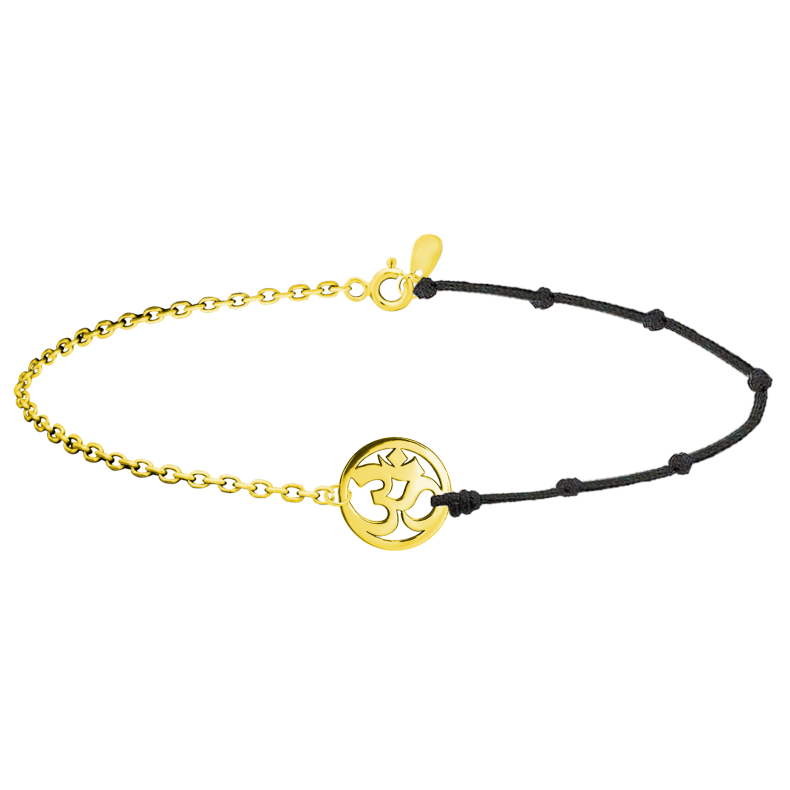 GRAV Yoga Balance AUM Arany 14K Karkötő