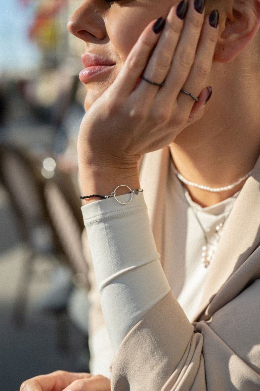 GRAV Gemstone Quintessa Ezüst 925 Karkötő