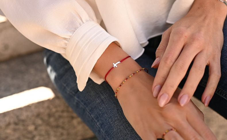 GRAV Symbol Design Fall Ezüst 925 Karkötő