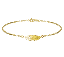 Grav Feather Arany 14K Karkötő