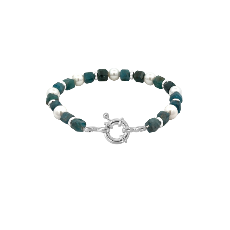 GRAV Malachite Bloom Ezüst 925 Karkötő