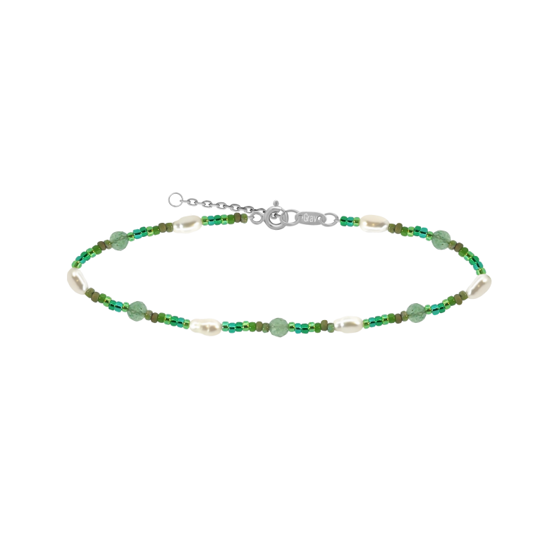 GRAV Verona Pearl Ásvány Ezüst 925 Karkötő