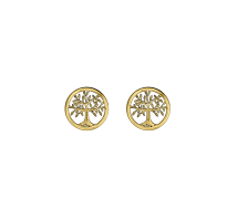 Grav Tree Of Life Arany 14K Fülbevaló