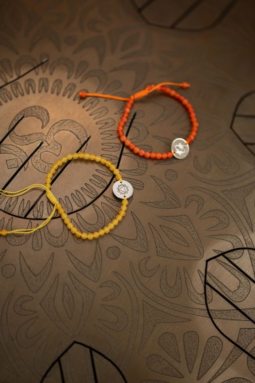 GRAV Napfonat Csakra Ezüst 925 Karkötő