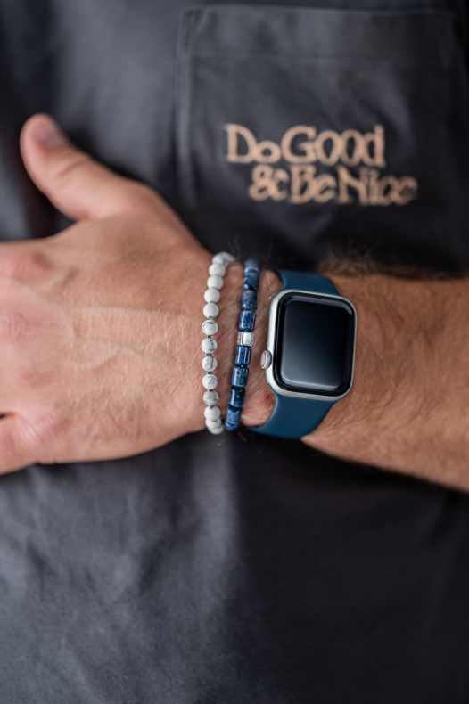 GRAV Jasper Men 3 Ezüst 925 Karkötő