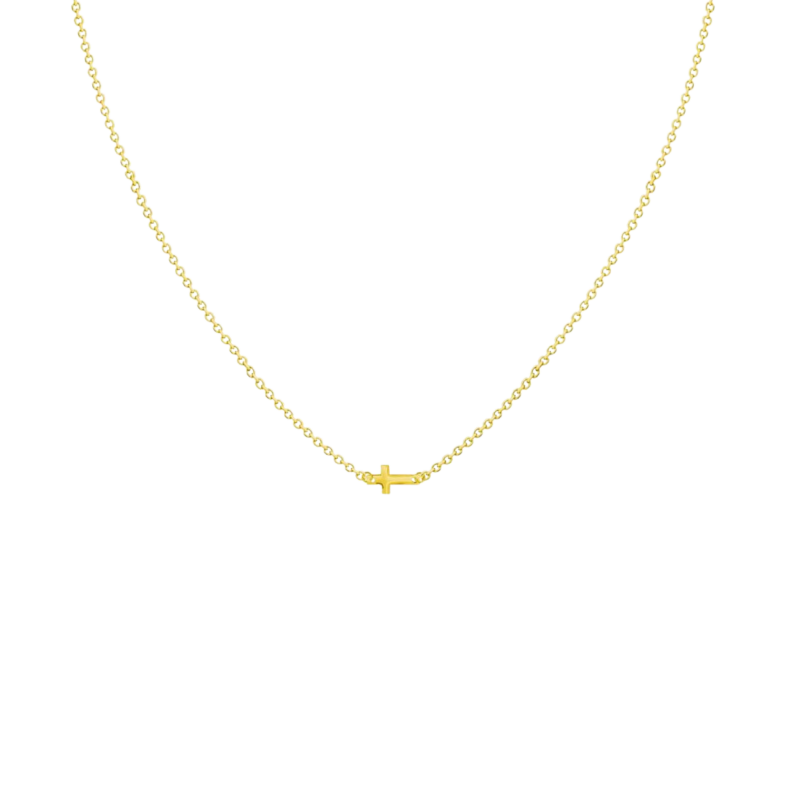 Grav Cross Baby Arany 14K Nyaklánc