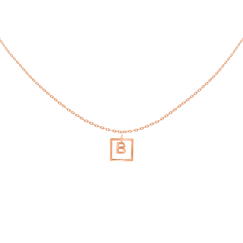 GRAV Letter Lock ARANY 14K Nyaklánc